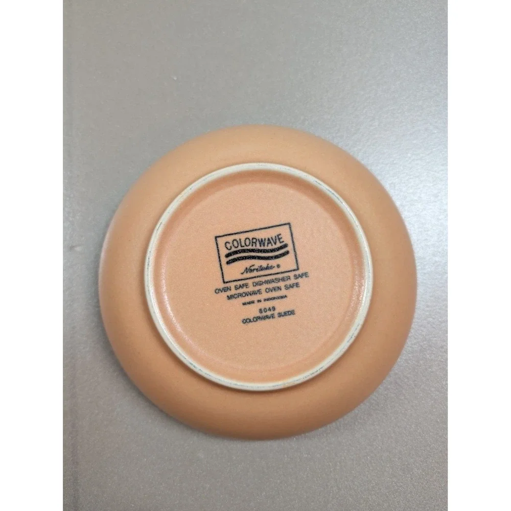 Noritake Colorwave‎ Small Bowls Set of 2 Chocolate 8046 Suede 8049 Stoneware Br